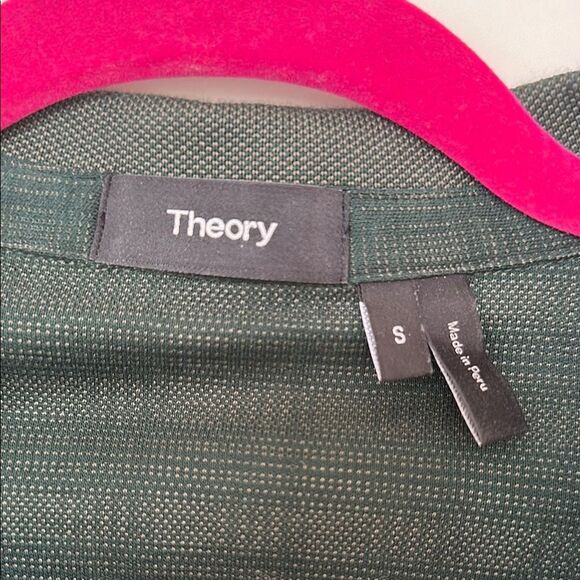 Theory Green Polo Shirt Timeless Design - Picture 2 of 3